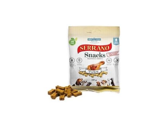 Serrano Snack for Dog-Turkey 100g
