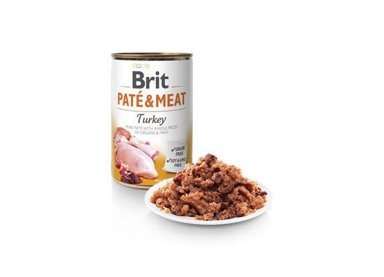 Brit Dog konz Paté & Meat Turkey 800g