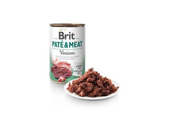 Brit Dog konz Paté & Meat Venison 800g