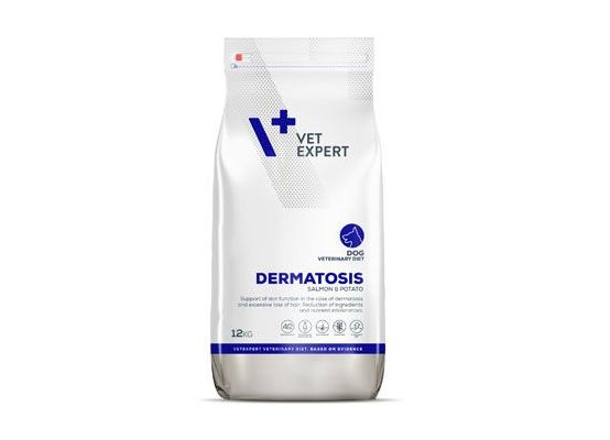 VetExpert VD 4T Dermatosis Dog Salmon Potato 12 kg