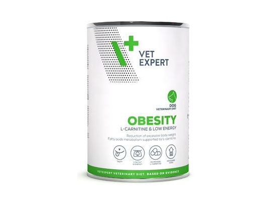 VetExpert VD 4T Obesity Dog konzerva 400 g
