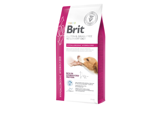 Brit Veterinary Diets Dog GF Hypoallergenic Hydrolyzed 6 kg