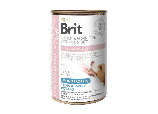 Brit Veterinary Diets GF Mono Protein Hypoallergenic Tuna 400 g 5+1