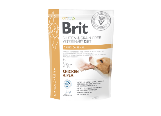 Brit Veterinary Diets Dog GF Cardio Renal 400g