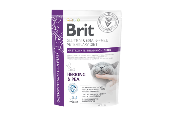 Brit VD Cat GF Gastrointestinal High Fibre 400 g