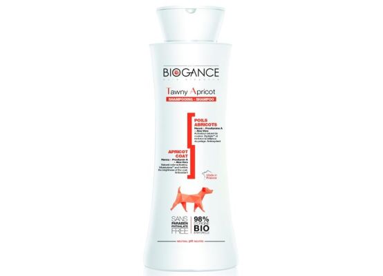 Biogance šampon Tawny apricot - pro žlutohněd. srst 250 ml