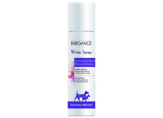 Biogance White spray - suchý šampon na bílou srst 300 ml