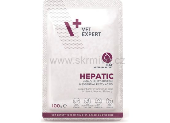 VetExpert VD 4T Hepatic Cat kapsa 100 g