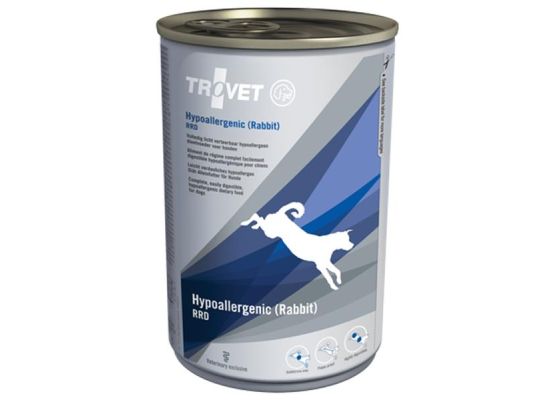 Trovet pes RRD Hypoallergenic Rabbit konzerva 400 g