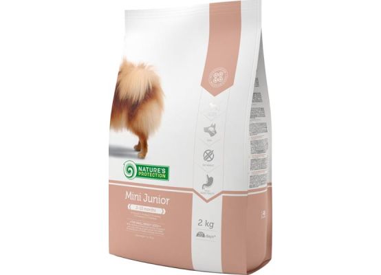 Nature's Protection Dog Dry Junior Mini 2 kg