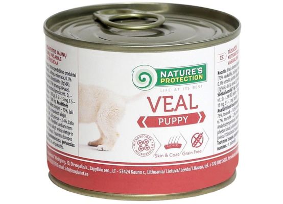 Nature's Protection Dog konz.Puppy telecí 200 g