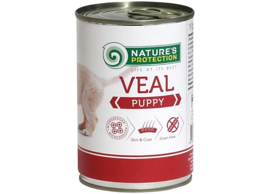 Nature's Protection Dog konz.Puppy telecí 400 g