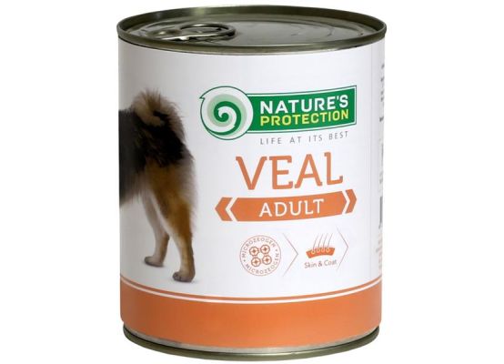 Nature's Protection Dog konz.Adult telecí 800 g