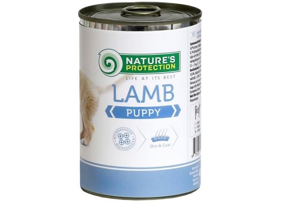 Nature's Protection Dog konz.Puppy jehně 400 g