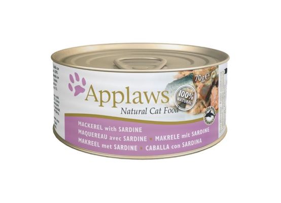 Applaws Cat konz. makrela a sardinky 70 g