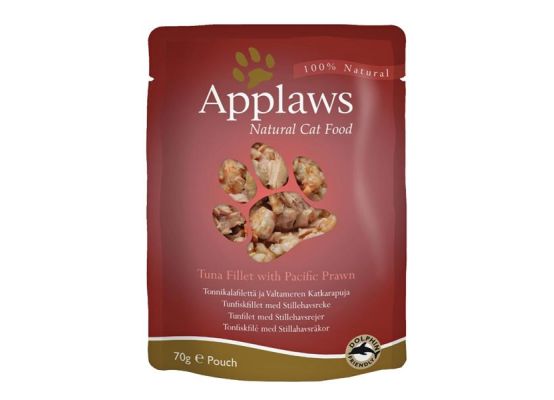 Applaws Cat kaps. tuňák a tygří krevety 70 g