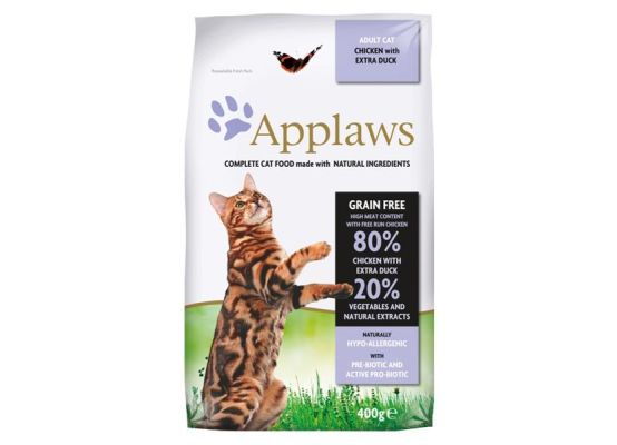 Applaws Cat Dry Adult Duck 400 g