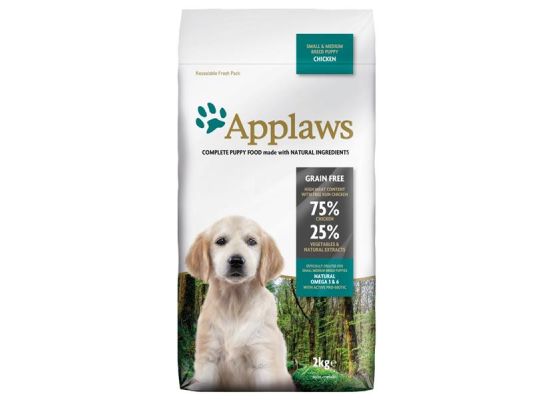 Applaws Dog Dry Puppy S&M Breed Chicken 2 kg