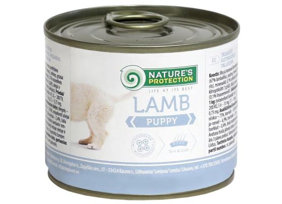 Nature's Protection Dog konz.Puppy jehně 200 g