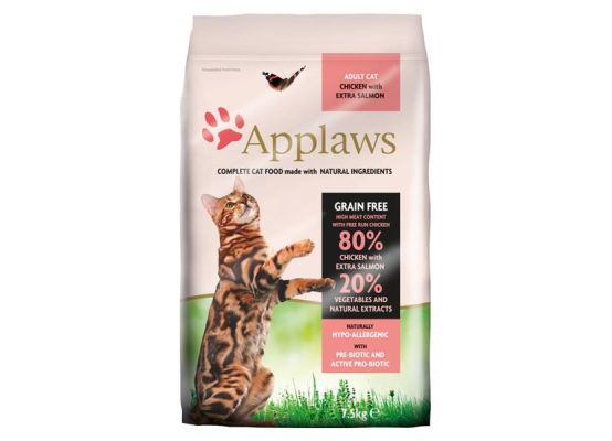 Applaws Cat Dry Adult Salmon 7,5 kg