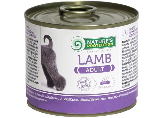 Nature's Protection Dog konz.Adult jehně 200 g