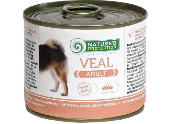Nature's Protection Dog konz.Adult telecí 200 g
