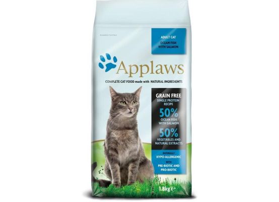 Applaws Cat Dry Adult Ocean Fish & Salmon 1,8 kg