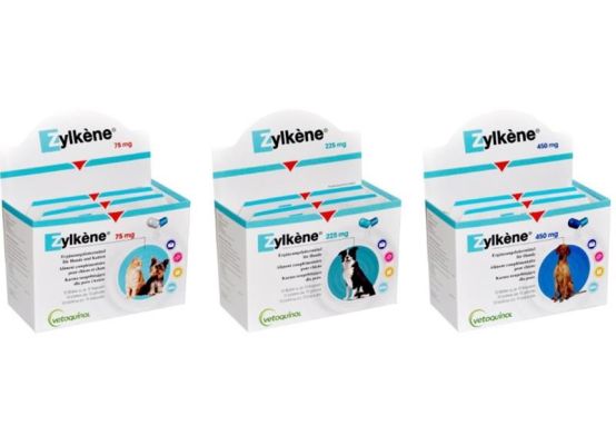 Vetoquinol Zylkene 225 mg pro střední psy od 10 kg do 30 kg 100 kapslí