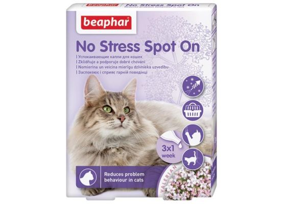 Beaphar No Stress Spot On pro kočky sol 3 x 0,4 ml