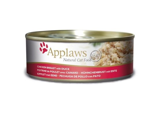 Applaws Cat konz. kuřecí prsa a kachna 156 g