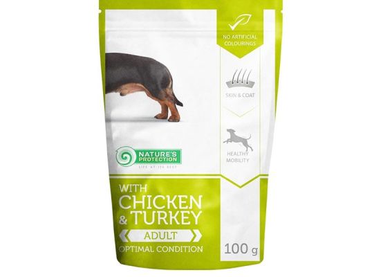 Nature's Protection Dog kaps. Adult Mini 100g