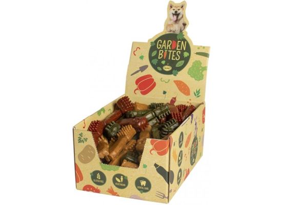 Garden Bites Veggie - zubní kartáček L displej 72ks