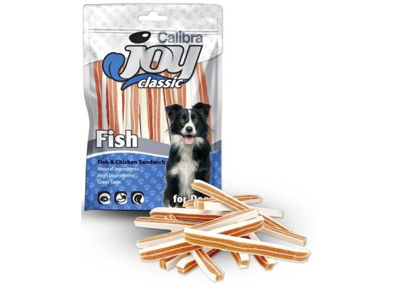 Calibra Joy Dog Classic Fish & Chicken Sandwich 80g