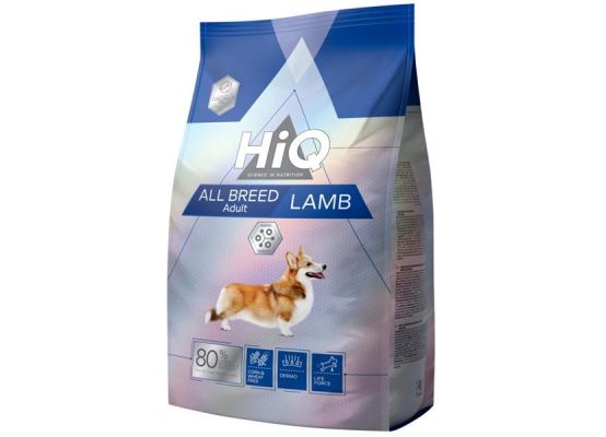 HiQ Dog Dry Adult Lamb 11 kg