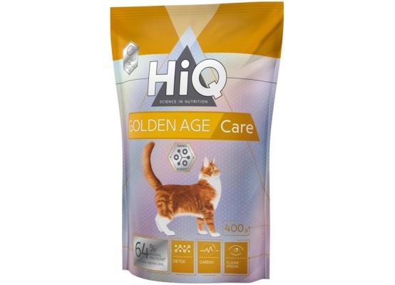 HiQ Cat Dry Senior 400 g