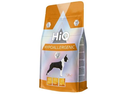 HiQ Dog Dry Adult Hypoallergenic 1,8 kg