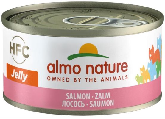 Almo Nature cat konz. Jelly - losos 70g