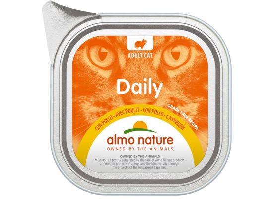 Almo Nature Daily Menu cat van. kuře 100g