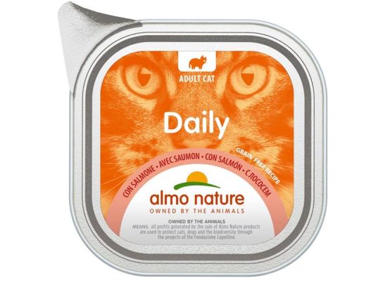 Almo Nature Daily Menu cat van. losos 100g