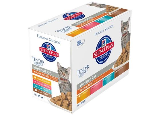 Hill's Feli. kapsa Young Adult Sterilised 12x85 g