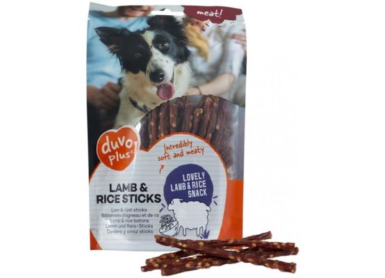 Duvo+ dog Meat! Lamb & rice sticks 80 g
