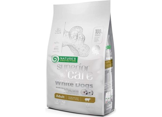 Nature's Protection Superior Care Dog Dry White Dogs Adult Small Breeds Lamb 1,5 kg