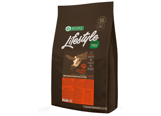 Nature's Protection Dog Dry LifeStyle GF Salmon SB 10 kg