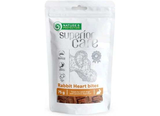Nature's Protection Superior Care Dog Snack králičí kousky 75 g
