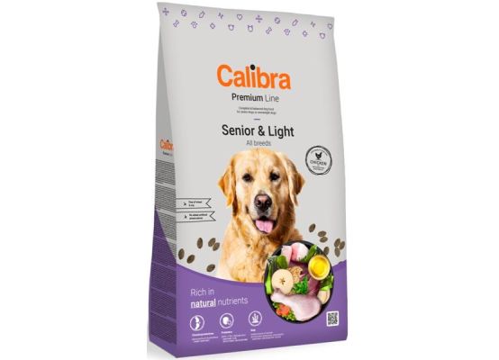 Calibra Dog Premium Line Senior & Light 12kg