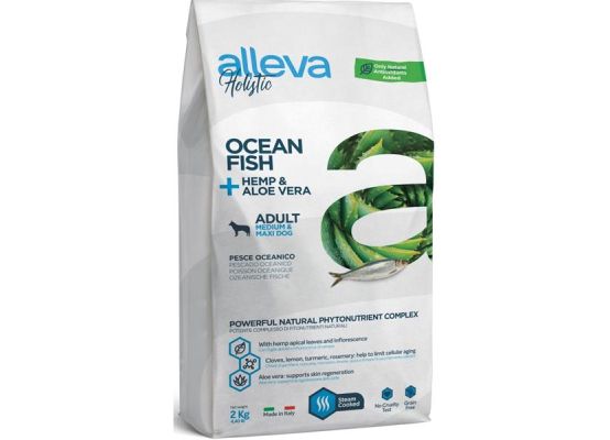 ALLEVA HOLISTIC Dog Dry Adult Ocean Fish Medium/Maxi 2kg