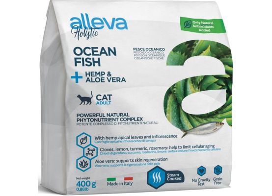 ALLEVA HOLISTIC Cat Dry Adult Ocean Fish 400g