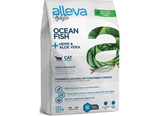 ALLEVA HOLISTIC Cat Dry Adult Ocean Fish 1,5kg