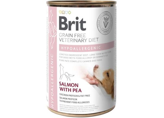 Brit GF Veterinary Diets Dog Can Hypoallergenic 400 g