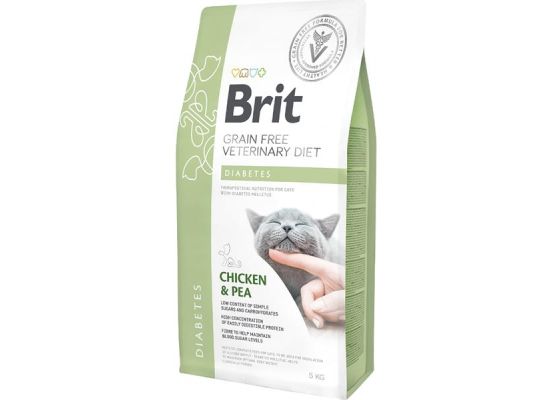 Brit GF Veterinary Diets Cat Diabetes 5 kg
